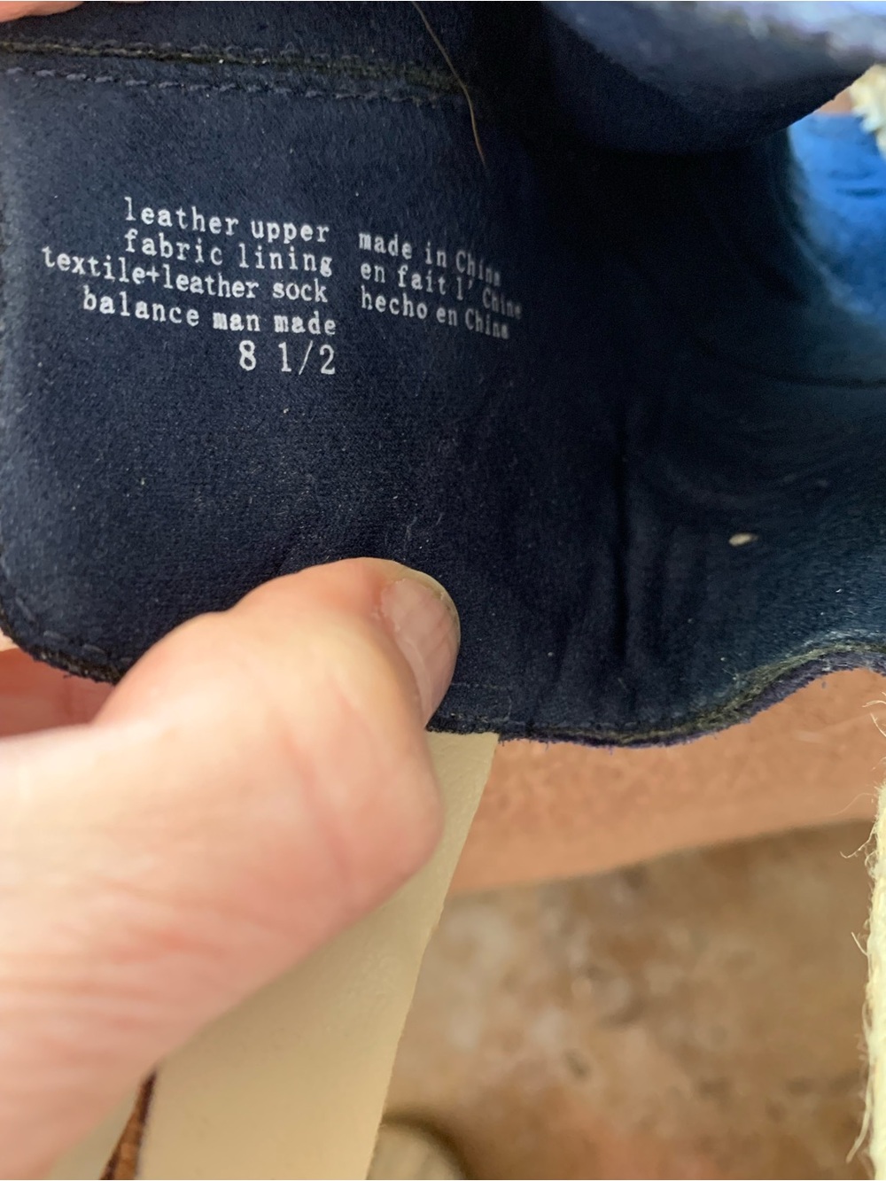 Seychelles Navy Suede Espadrille Wedge Slingbacks EUC 8.5 - Picture 7 of 7